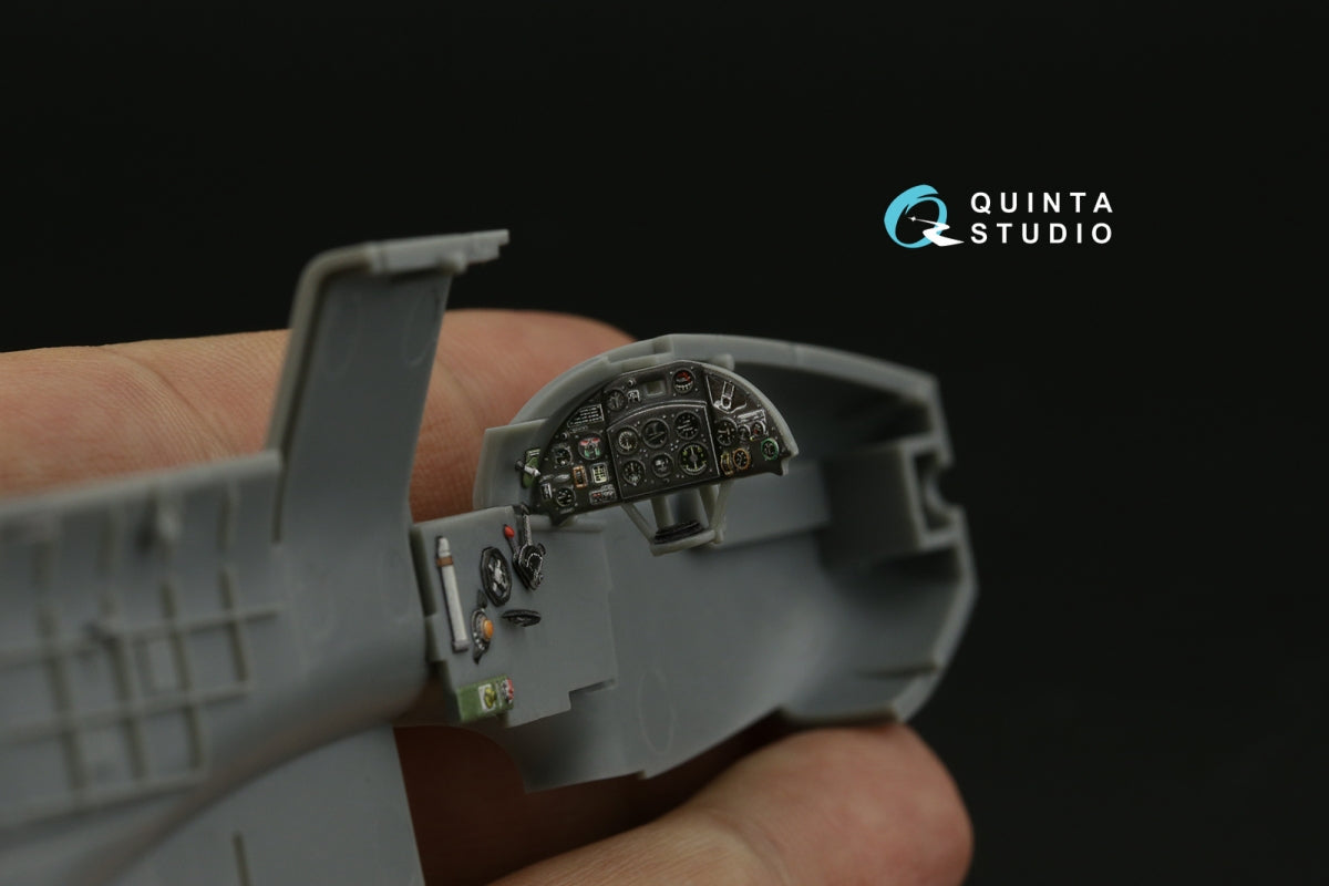 Quinta Studio QDS-48534 Fairey Fulmar Mk.II 3D-Printed &amp;amp; coloured Interior on decal paper (Trumpeter) (small version) 1/48 – immagine 8