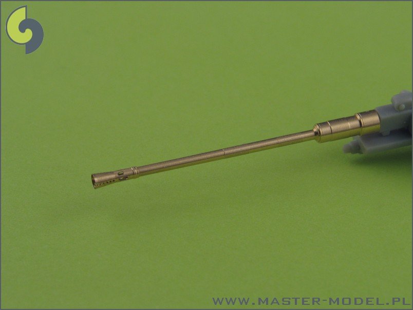 Master SM-35-003 Schnellboot Typ S-100 armament gun barrels - Flak M42 3,7cm (1pcs) and Flak 38 20mm (3pcs) – Bild 4