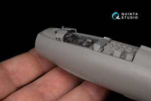 Quinta Studio QD48200 F-104J 3D-Printed &amp;amp; coloured Interior on decal paper (for Kinetic ) 1/48 – immagine 7