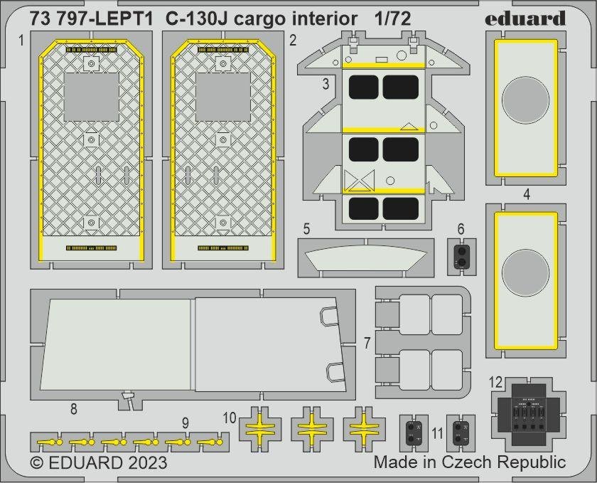 Eduard BIG72174 C-130J PART II ZVEZDA 1/72 – immagine 3