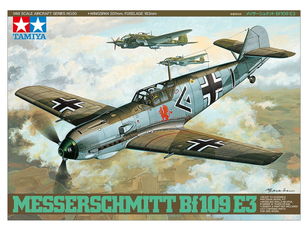 Tamiya 61050 Messerschmitt Bf109 E-3 1/48 – immagine 2