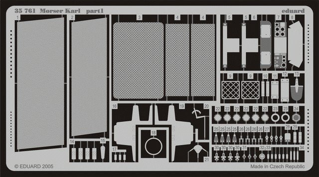 Eduard 35761 Morser Karl 1/35 Trompette – image 2