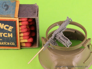 Master GM-35-073 Browning M2HB .50 cal (12,7mm) - do montażu na pierścieniu M49 (karetka D40721 / kołyska D40733 / skrzynka D40731 lub D90078) 1/35 – Bild 4