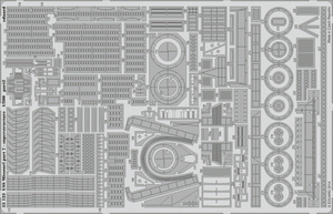Eduard 53123 USS Missouri part 7 - superstructure TRUMPETER 1/200