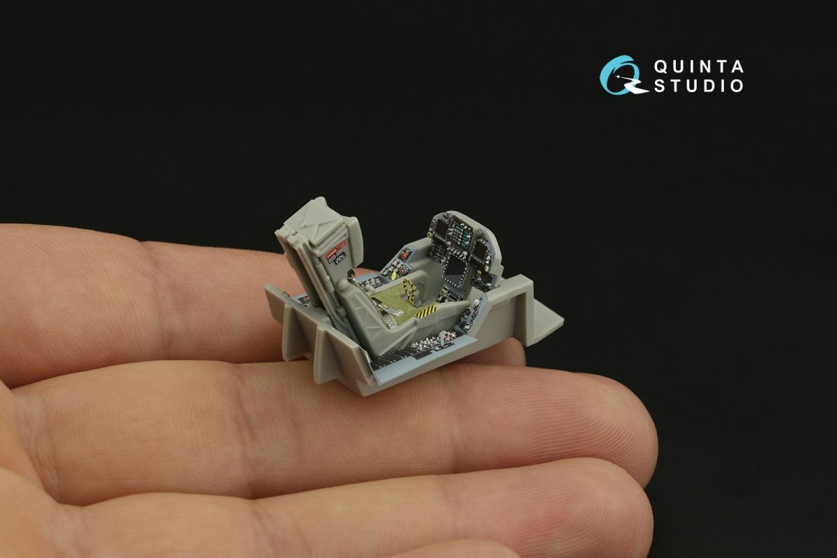 Quinta Studio QD48278 F/A-18А++ 3D-Printed &amp;amp; coloured Interior on decal paper (HobbyBoss) 1/48 – zdjęcie 13