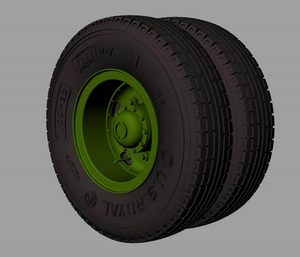 Panzer Art RE35-567 M54 Road wheels (US.Royal commercial pattern) 1/35 – immagine 3