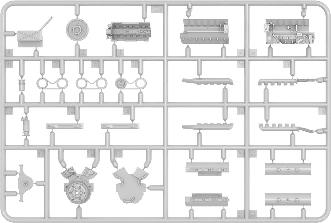 Mini Art 35338 Sturmgeschutz III Ausf. G APRIL 1943 ALKETT PROD. INTERIOR KIT 1/35 – imagen 15