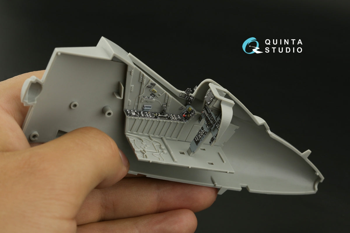Quinta Studio QDS-32193 AV-8B Harrier II early 3D-Printed &amp;amp; colored Interior on decal paper (Trumpeter) (small) 1/32 – image 8