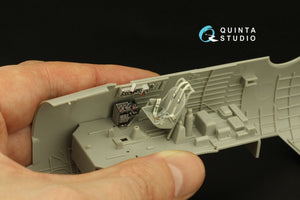 Quinta Studio QD48377 TBM-3 Avenger 3D-Printed &amp;amp; coloured Interior on decal paper (Hobby Boss) 1/48 – immagine 11