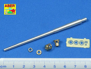 Aber 35L-005 Lufa z hamulcem wylotowym Pak 40/3 do Mardera III M Tamiya 1/35 – imagen 2