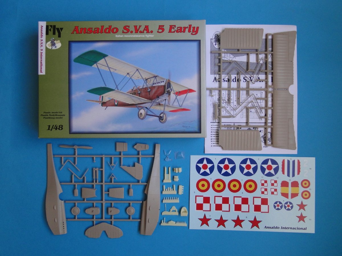 Fly 48018 Ansaldo SVA5 International 1/48 – image 3
