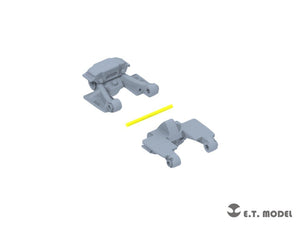 ET Modèle P35-066 Seconde Guerre mondiale allemand Sd.kfz.250/Sd.kfz.10 Pignons et maillons de chenille (imprimés en 3D) 1/35 – image 8