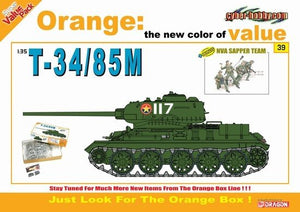 CYBER HOBBY 9139 T-34/85M w/NVA Sapper Team 1/35