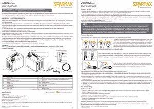 Sparmax DC40 VIZ - Mini Air Compressor With Silver Bullet Plus And 2m Hose – zdjęcie 2
