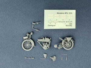 Copper State Models B32-002 Wanderer 4PS 1916 Motorcycle 1/32 – image 3