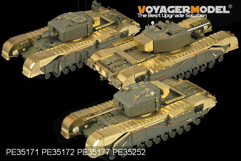 Voyager Model PE35177 WWII British Churchill Mk.III AVRE for AFV CLUB 35167 1/35 – immagine 7