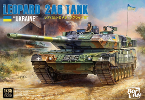 Border Model BT-031 Leopard 2A6 &amp;quot;UKRAINE&amp;quot; 1/35