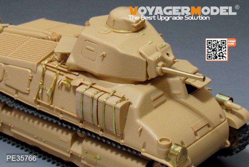 Voyager Model PE35766 WWII French SOMUA S35 Medium Tank Basic (For TAMIYA 35344) 1/35 – immagine 3