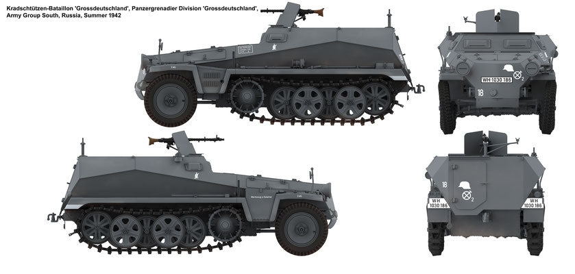 Das Werk DW16018 Sd.Kfz. 250/1 Ausf. A 1/16 – imagen 2