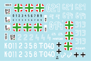 Star Decals 35-943 Hungarian PzKpfw IV and Hetzer 1/35 – image 2