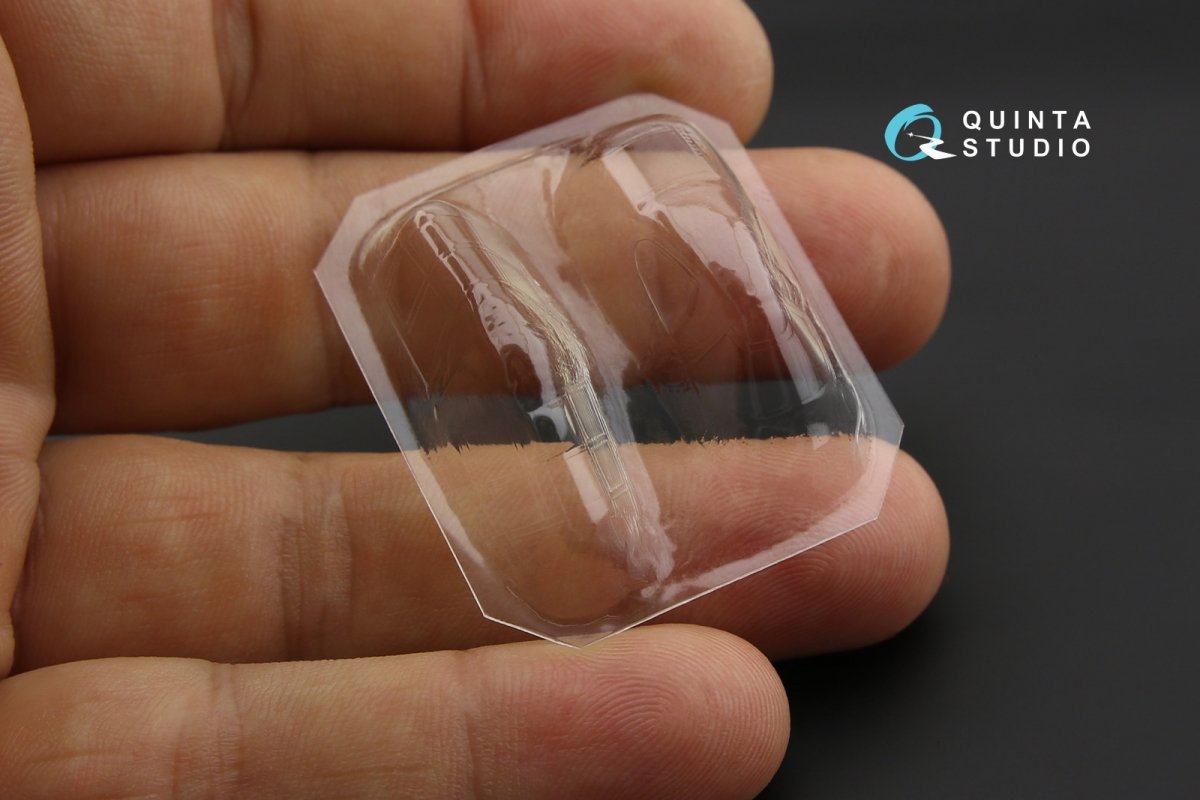 Quinta Studio QC72023 F4U-1 Corsair (Bird cage) vacuformed clear canopy (for Tamiya kit) 1/72 – zdjęcie 8