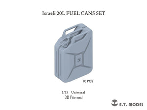 ET Model P35-304 Israeli 20L FUEL CANS SET (3D Print) 1/35