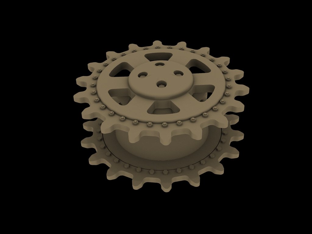 Panzer Art RE35-095 Drive wheels for Panther / Jagdpanther (final model) 1/35 – zdjęcie 2