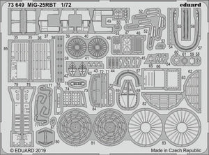 Eduard 73649 MiG-25RBT 1/72 ICM – Bild 2