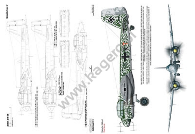Kagero 7101 Junkers Ju 88 G EN/PL – zdjęcie 3