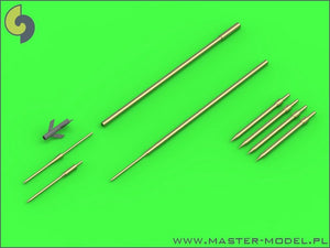 Master AM-48-120 Su-9 / Su-11 (Fishpot / Fishpot C) - Tubes pilotes et têtes de rails de missiles 1/48 – image 6