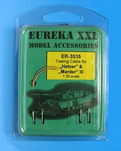 Eureka XXL ER-3535 Towing cable for Jagdpanzer Hetzer, Marder III i pochodnych 1/35