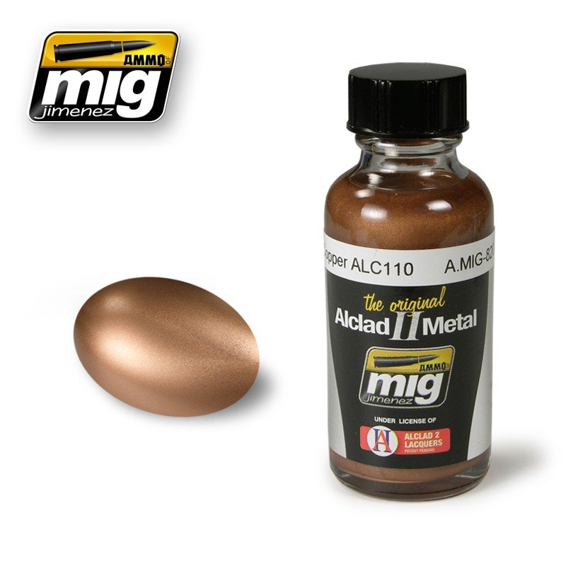 Munitions de Mig Jimenez 8207 CUIVRE ALC110 30ml