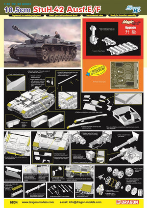 Dragon 6834 10.5cm StuH.42 Ausf.E/F 1/35 – Bild 2