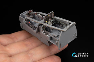 Quinta Studio QD+48449 F-4G late 3D-Printed &amp;amp; coloured Interior on decal paper (Zoukei Mura SWS) (with 3D-printed resin parts) 1/48 – imagen 6
