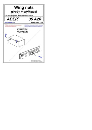 Aber 35A026 Wing Screws (1/35) – image 4