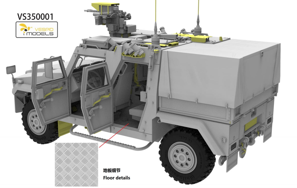 Vespid Models VS350001S German Utility Vehicle 2011 Production Eagle IV ( DELUX EDITION ) 1/35 – Bild 5