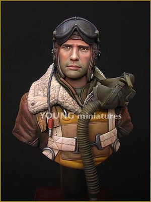 Young Miniatures YM1815 B-17 Waist Gunner ETO, 1944 1/10 – zdjęcie 2