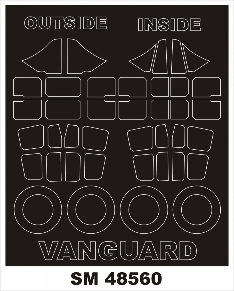 Montex SM48560 VANGUARD for DORA WINGS 1/48