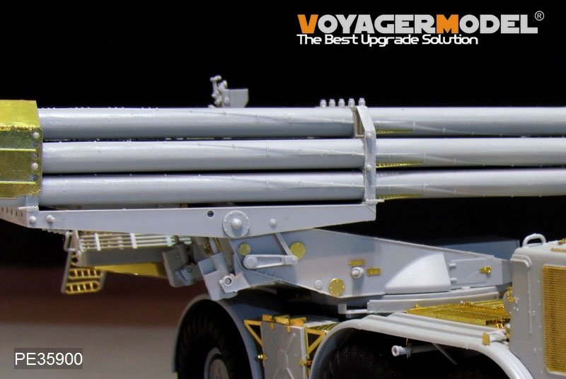Voyager Model PE35900 Modern Russian 9P140 TEL of 9K57 Uragan(BM-27) MLRS Basic For TRUMPETER 1/35 – Bild 14
