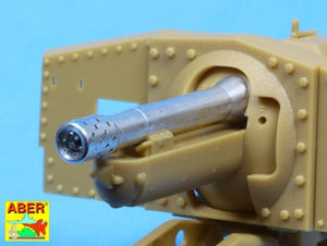 Aber 35L-139 Barrel for hungarian 40/43M Zrinyi 105mm assault gun Bronco 1/35 – immagine 3