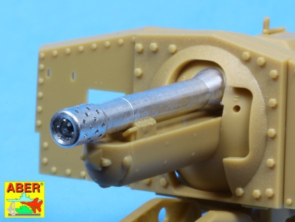 Aber 35L-139 Barrel for hungarian 40/43M Zrinyi 105mm assault gun Bronco 1/35 – immagine 3