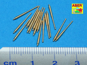 Aber 350L-13 Set of 16 pcs 105 mm SFLAK barrels SKC/33 used in C/31 mount for German war ships 1/350 – immagine 3