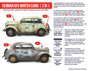 Hataka HTK-AS38 German AFV Winter Camo 2 in 1 (4x17ml) – immagine 2