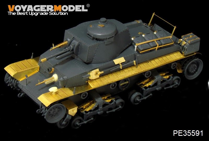 Voyager Model PE35591 WWII German Pz.Kpfw.35(t) (Machine Gun barrel Include) (OR ACADEMY 13280 1/35 – Bild 3