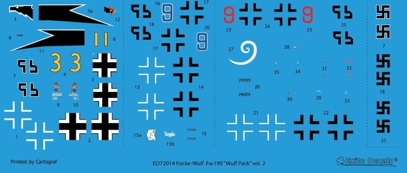 Exito ED72014 Wulf Pack 2 1/72 – imagen 8