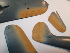 Omask 64003 P-39/P-400 masks for control surfaces (for Eduard) 1/48 – Bild 5