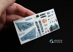 Quinta Studio QD32002 Su-25SM 3D-Printed &amp;amp; coloured Interior on decal paper (for Trumpeter kit) 1/32 – immagine 6
