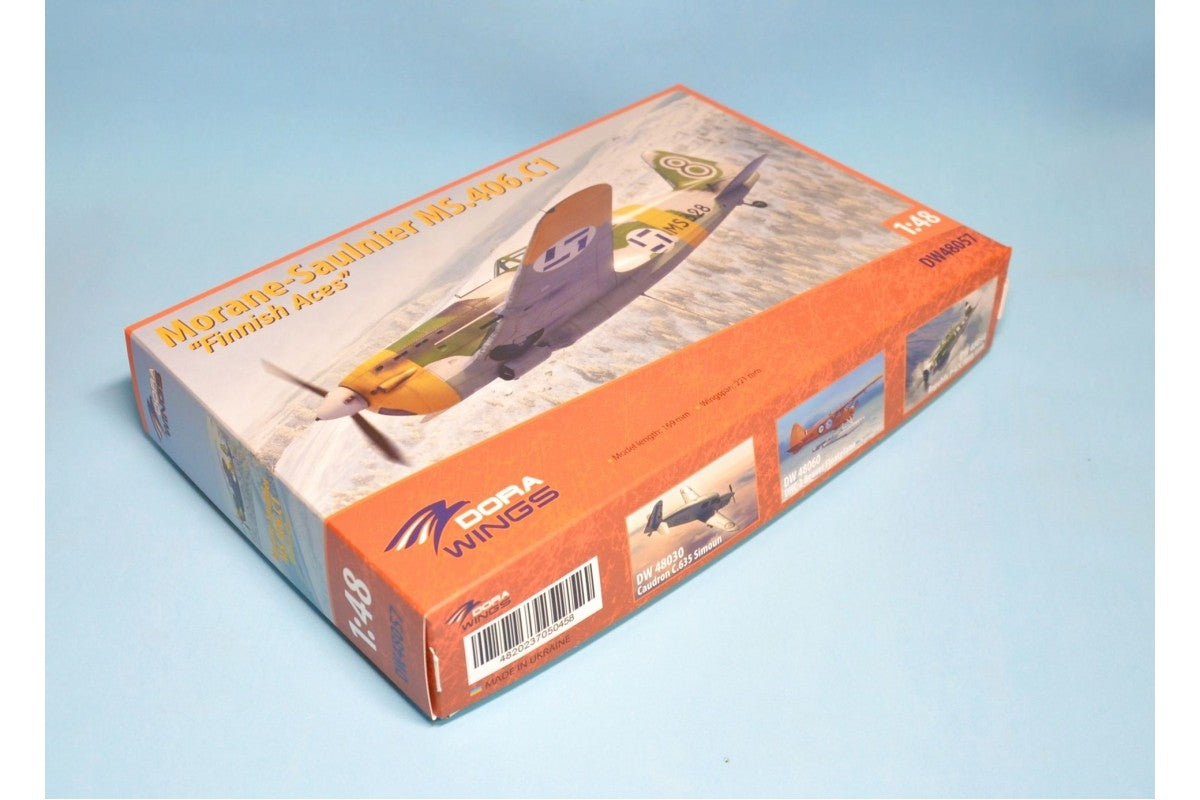 Dora Wings 48057 Morane-Saulnier MS.406.C1 - Finnish Aces 1/48 – immagine 7