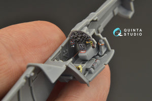 Quinta Studio QD72037 Bf 109 G-6 3D-Printed &amp;amp; coloured Interior on decal paper (Tamiya) 1/72 – Bild 10