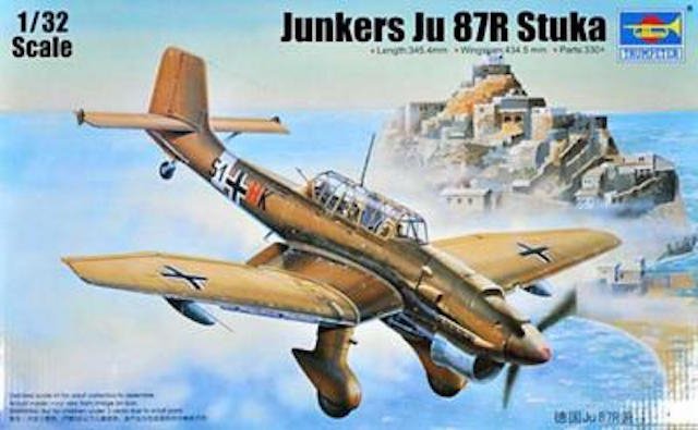 Trumpeter 03216 Junkers Ju 87R Stuka 1/32